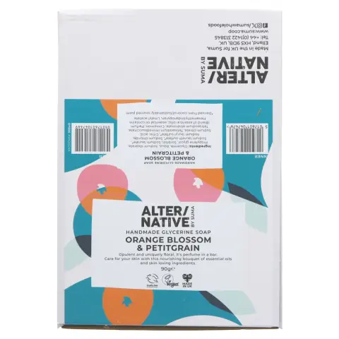Alter/native By Suma Glycerine Soap - Orange Bloss