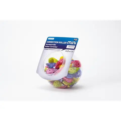 Pentel Plus Correction Tape Mini 50 Pc Candy Jar