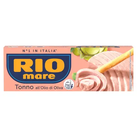 Rio Mare Tuna In Olive Oil Tins 3 x 80g