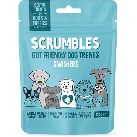 Scrumbles Dog Treats Dental Gnashers 7 Sticks