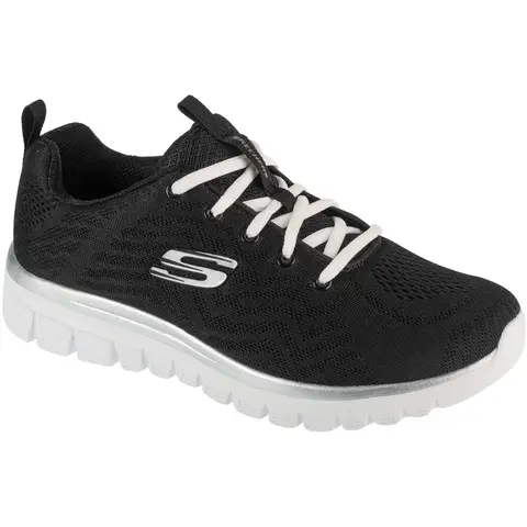 Skechers Graceful - Get Connected 12615W-BKW_36