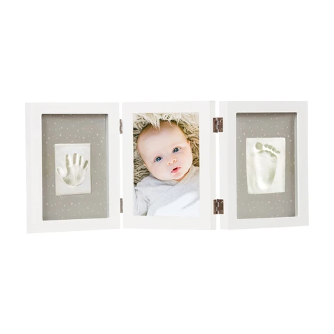DOOKY Dreifachrahmen Baby Abdruckset 52×22 cm