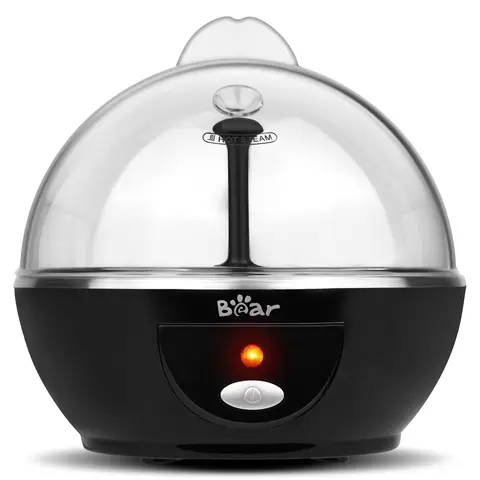 Bear ZDQ-206 Cuiseur 6 œufs 360-430 W avec verre doseur