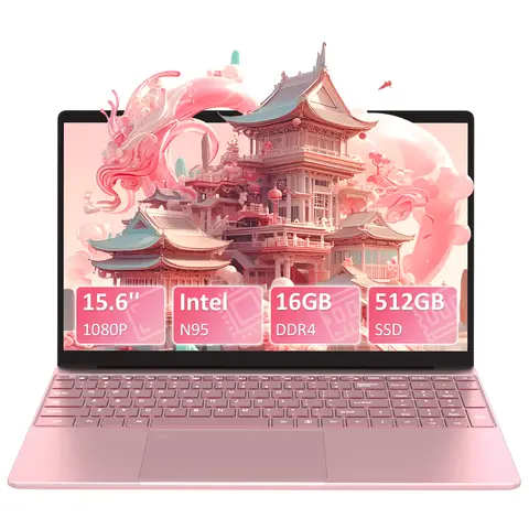 Auusda T152A Laptop, N95 Prozessor, 15.6" FHD 16GB DDR4/512GB SSD, Fingerabdruckentsperrung, Tastatur mit Hintergrundbeleuchtung