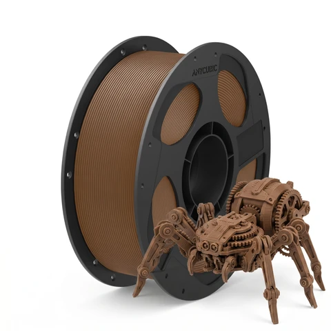 JOYBUY x ANYCUBIC PLA Basic Printing Filament, 1kg Spool, 1.75mm Diameter, ±0.02mm Tolerance - Bronze