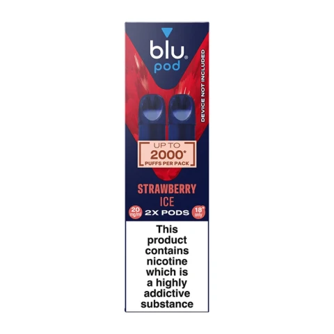 Blu Bar Pod Strawberry Ice 20Mg