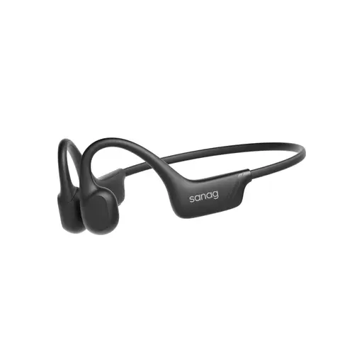 Sanag B21S Open Ear Bone Conduction Bluetooth Earphones 10H Mobile Waterproof Handsfree Headband S-B21S-Headphones-Black
