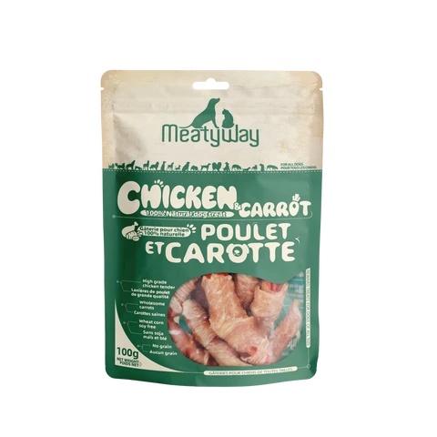 MeatyWay Chicken and Carrot 100g