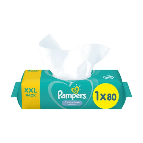 PAMPERS Lingettes Sensitives 80 unités