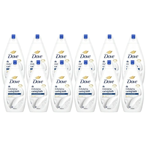 Dove bad Verzorgend & Teder 12 x 450 ml