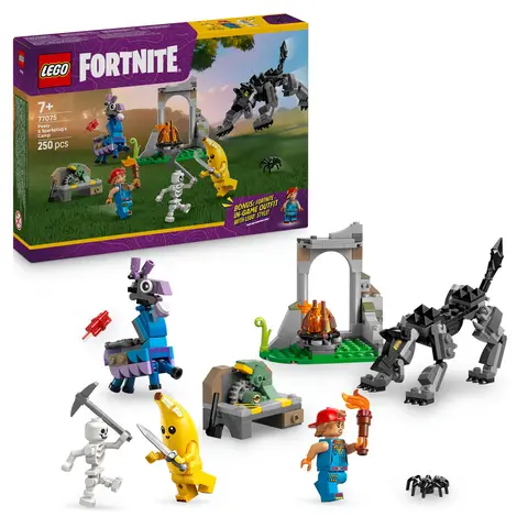 LEGO Fortnite 77075 Le camp de Banane et Mécano