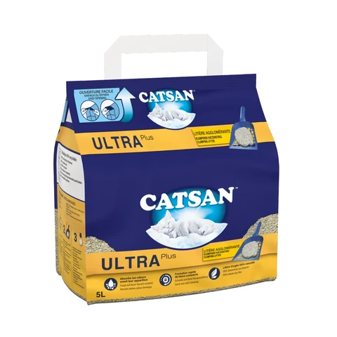 CATSAN Ultra Clumping Odour Control Cat Litter 5L