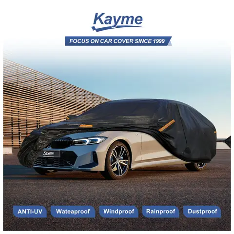 Kayme Autoabdeckung Für Limousine Passend Für Größe 470 Bis 495 CM
