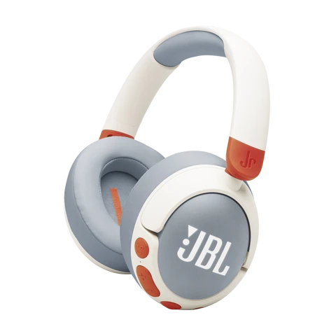 JBL Junior 470NC Kids Wireless Headphones with Noise Cancelling – White