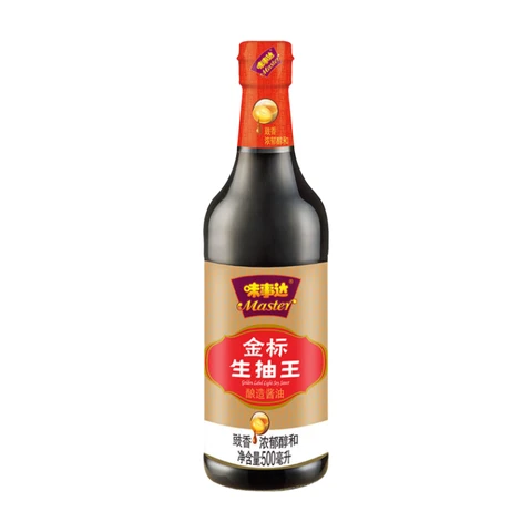 Master Golden Label Premium Light Soy Sauce  500ml