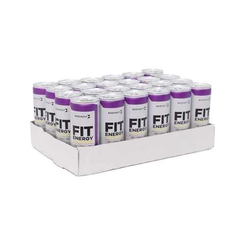Body&Fit Fit Energy Drink Mix Berry 6000 ml (24 Cans)