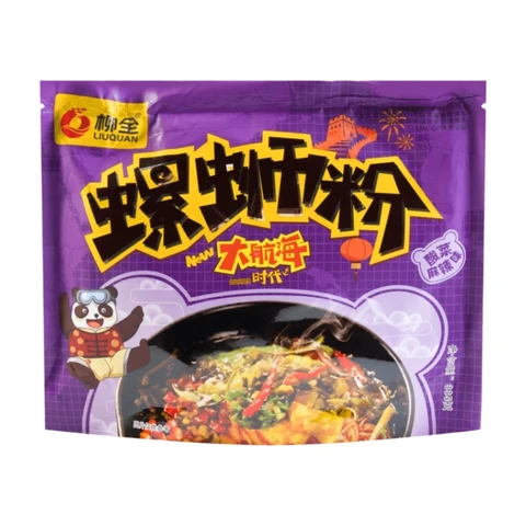 Liuquan River Snails Rice Noodle - Pickled Veg 335g