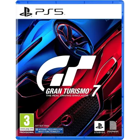 Sony PlayStation Studios Gran Turismo 7 Édition Standard PS5 - Jeu vidéo de course - Version physique avec CD en français - 1 joueur et multijoueurs - PEGI 3