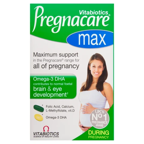 Vitabiotics Pregnacare Max During Pregnancy Dual Pack Capsules - 84 Tablets & Capsules