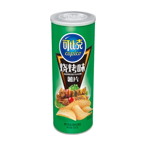 Daliyuan Copico Chips de Pomme de Terre Saveur Barbecue 105g