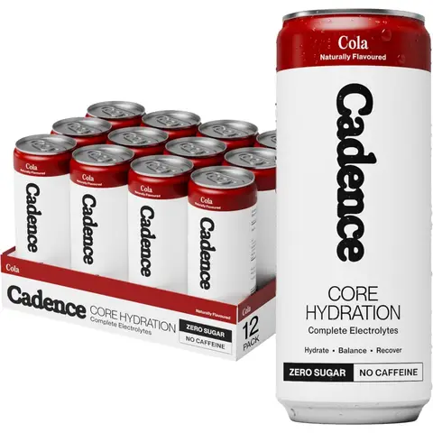 Cadence Core Hydration Drink Cola Flavour - 12 x 330ml