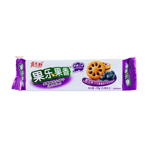 Jiashili Fruity Biscuits (Blueberry Flavor) 93G