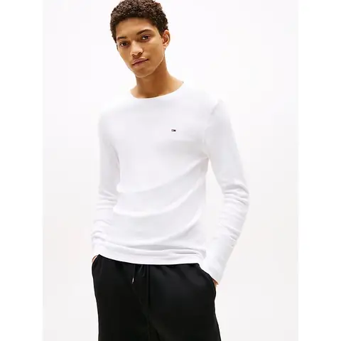 TJM ORIGINAL RIB LONGSLEEVE TEE Heren CLASSIC WIT XXL
