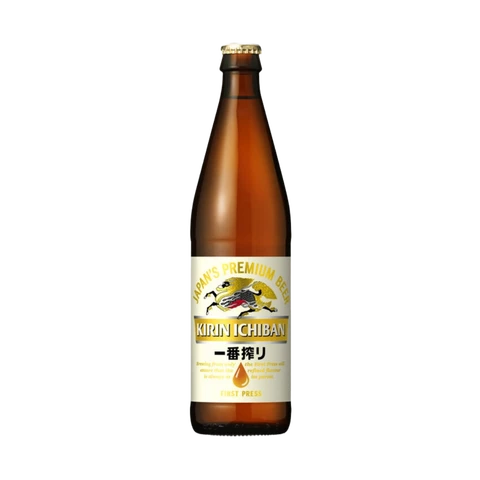 Kirin Ichiban Beer 500ml Bottle