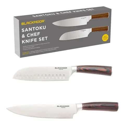 BLACKMOOR 2pc Knife Set