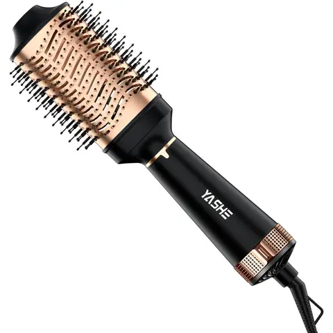 YASHE RW2007 Brosse sèche-cheveux pour séchage rapide, 4 en 1, 1200 W, pour cheveux courts et longs