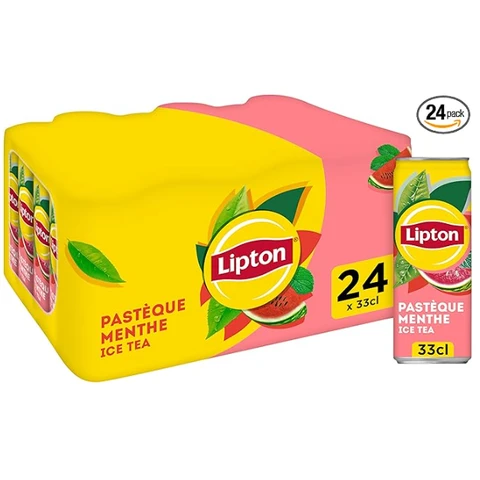 LIPTON Ice Tea Framboise pack de 24x33cl