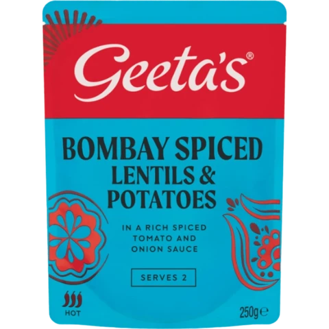 Geetas Bombay Spiced Lentils 250G