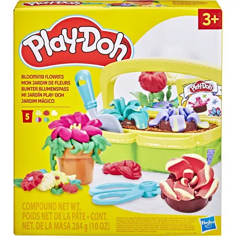 Play-Doh Bloeiende bloemen speelset - 18 stuks, meerkleurig