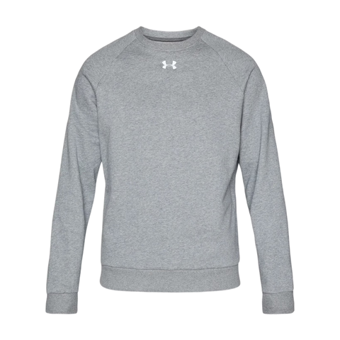 Under Armour Rival Fleece Men's Crew - Castlerock Light Heather