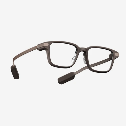 Even Realities - Even G2 B Braun (Rechteckige Fassung) - Alltagsgläser für die Display-Brille, Kamerafrei, Datenschutz vor allem, 2 Tage Akkulaufzeit, Leistungsstarke Funktionen, um Ihre Sicht zu verbessern und Ihren Tag zu bereichern (Conversate | Übersetzen｜Teleprompt｜Even AI | Gesundheit | Navigation｜Dashboard｜Benachrichtigung｜QuickList)