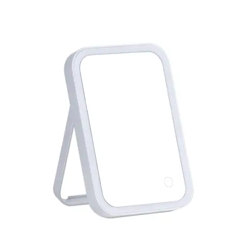 Bauer Portable LED Mirror With Stand stand, led, mirror, touch, portable, compact – 62279