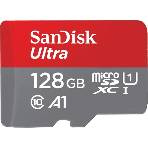 SanDisk Ultra microSDXC 128GB + SD Adapter