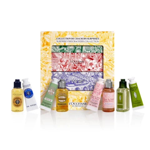 L'Occitane Surprise Firecrackers Collection Set 8 Piece
