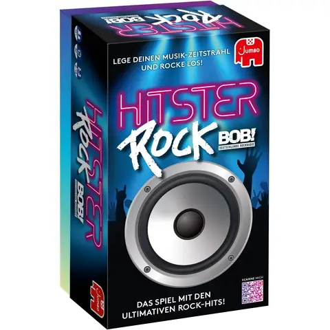 Hitster Rock, A Party and Card Game for Adults and Families - 2 to 10 players from 16 years, German (DE)