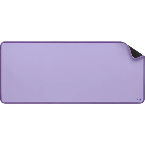 Logitech Desk Mat - Studio Series, Multifunktionale große Unterlage, Erweiterte Mausmatte, Anti-Rutsch-Gummiboden, Spritzwassergeschützt, Langlebig - Lila
