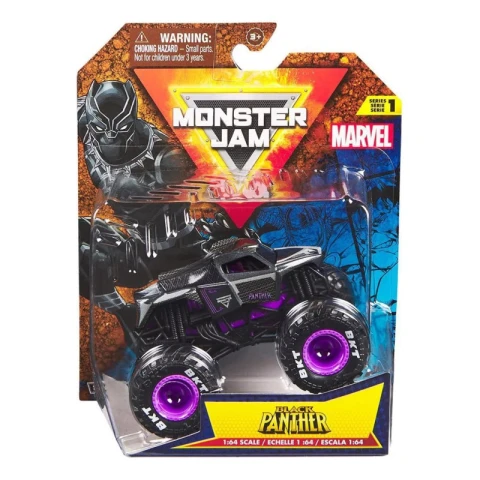 Monster Jam - 1:64 Marvel Single - Black Panther (6071335)