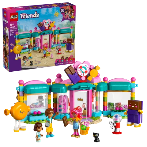 LEGO Friends 42649 Heartlake City Sweet Shop Set