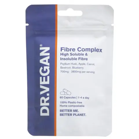 DR VEGAN - Fibre Complex - Soluble & Insoluble Fibre - 30 CAPS