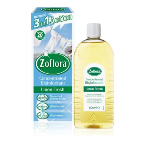 Zoflora Linen Fresh Concentrated Disinfectant 500ml