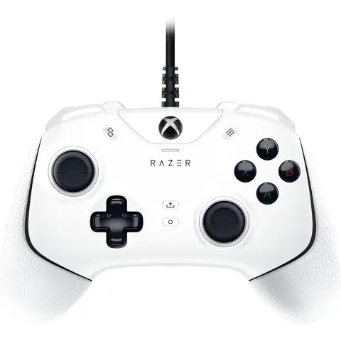 Razer Wolverine V2 (Mercury) - Kabelgebundenes Gaming-Controller für Xbox Series X|S + Xbox One + PC (2 anpassbare Multifunktions-Tasten, Aktionstasten, D-Pad, Haartigger-Modus) Weiß