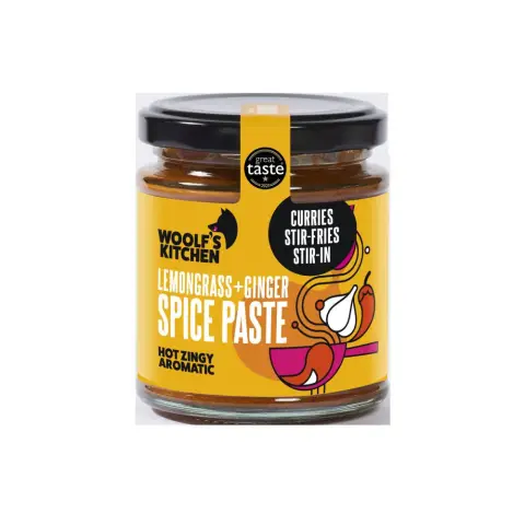 Woolf's Kitchen - Lemongrass & Ginger Spice Paste - 190g