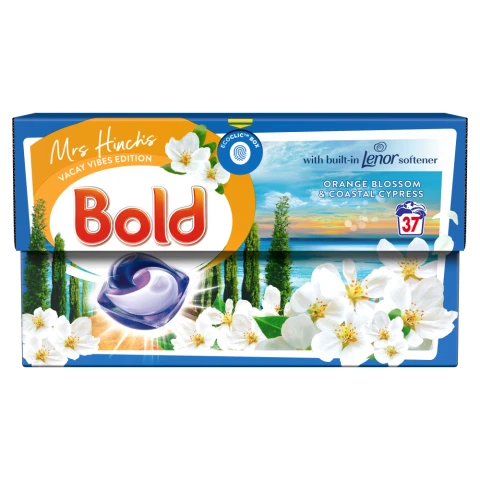 Bold PODS Washing Liquid Capsules, Vacay Vibes Edition, 37 Washes