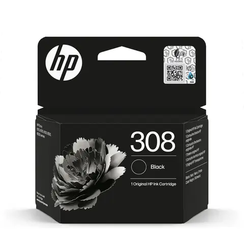 HP 308 Black Original Ink Cartridge