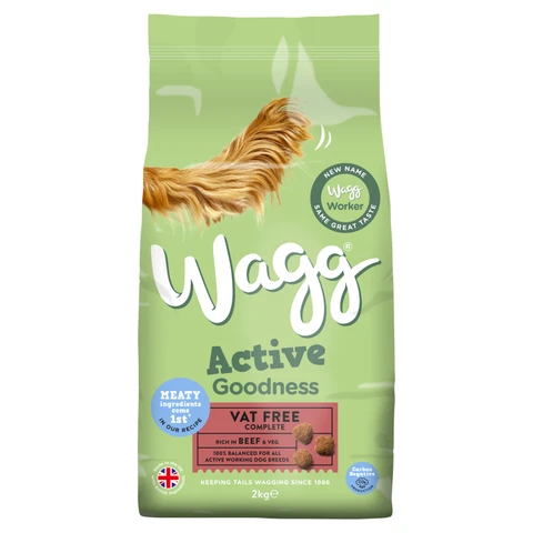 Wagg Active Goodness Fat Free Complete Rich in Beef & Veg 2 kg