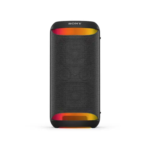 Sony SRS-XV500 - Draadloze Bluetooth Party Speaker met krachtig geluid en MEGA BASS - 25 uur batterijduur, draagbaar, voor binnen en buiten, IPX4-classificatie, verlichting, karaoke – Zwart